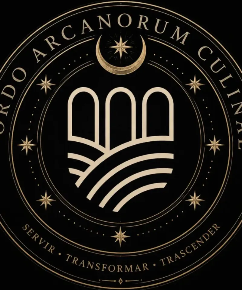 Ilustración Ordo Arcanorum Culinae: el escudo de la orden